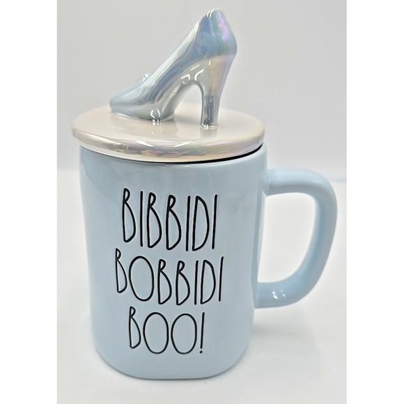 Rae Dunn Other - Rae Dunn Disney Princess Iridescent‎ Cinderella Bibbidi Bobbidi Boo Topper Mug